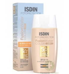 FOTOPROTECTOR ISDIN SPF 50 FUSION WATER COLOR LIGHT 1 ENVASE 50 ML